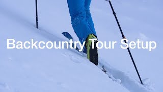 My Medium Weight Backcountry Ski Touring Setup [upl. by Skipper519]