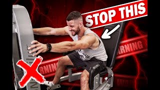 How to PROPERLY Use the Abductor amp Adductor Machine [upl. by Neemsay]