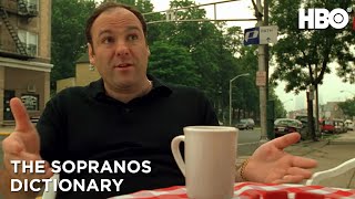 The Sopranos Dictionary  The Sopranos  HBO [upl. by Redneval]