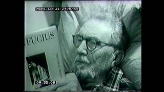 Ezra Pound interview for BBC 1959 [upl. by Bastien]