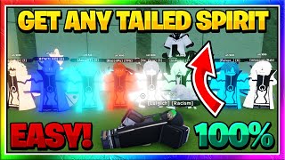 How To Get A Tailed Spirit In Shindo Life EASY AND FAST [upl. by Anelliw420]