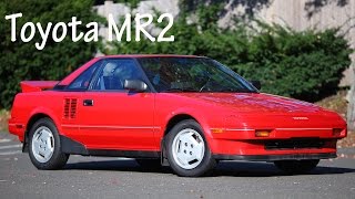 1986 Toyota MR2 review [upl. by Ariew]