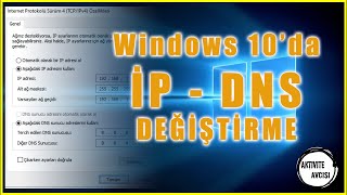 Win 10 İp Değiştirme Dns Ayarları Nasıl Değiştirilir \u00100 Çözüm Windows 10 Dns Ayarlarını Değiştir [upl. by Randa]