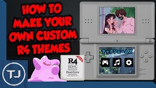 Make Your Own Custom R4 ThemesSkins DS3DS [upl. by Wylde]