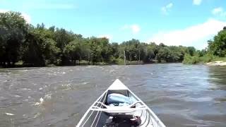 4hp motor on canoe [upl. by Whyte164]