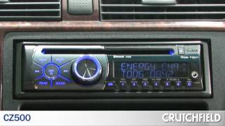 Clarion CD Car Receivers CZ300 amp CZ500  Crutchfield Video [upl. by Hollyanne239]