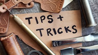 Sharing a TOP SECRET Leather Craft Trick and more [upl. by Nodnart522]