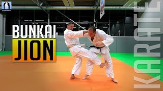 Bunkai Jion  KARATE [upl. by Combe984]