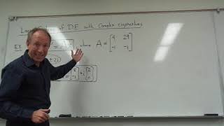 Linear Systems of DE with Complex Eigenvalues [upl. by Anees]