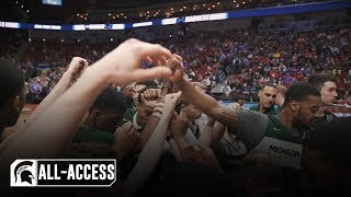 NCAA Tournament Rounds 1 amp 2  Spartans AllAccess  Michigan State Basketball [upl. by Kermit]