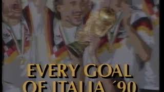 Italia 90  All goals from World Cup 1990 in Italy [upl. by Ermeena]