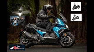 2019 BMW C 400 X and C 400 GT Ride Review Jeff Ware [upl. by Lincoln586]