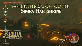 Breath of the Wild  Shora Hah Shrine Guide [upl. by Adnamar]