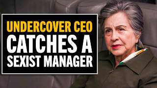 Undercover CEO Catches A Sexist Manager [upl. by Leirvag]