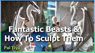 Fantastic Beasts and how to sculpt them  Our Dragon Timelapse [upl. by Akilegna329]