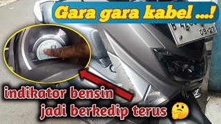 INDIKATOR BENSIN NMAX KEDIP TERUSAUDIchanel83 [upl. by Anihsit]