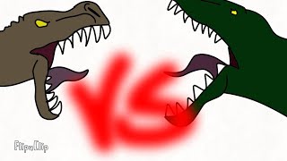 Tarbosaurus vs trex [upl. by Nordgren492]