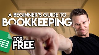 How To Start Bookkeeping FREE Template [upl. by Alaecim]