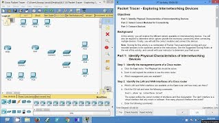 6318 Packet Tracer  Exploring Internetworking Devices [upl. by Dupin55]