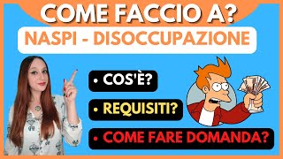 NASPI  Come fare domanda di disoccupazione [upl. by Barton]