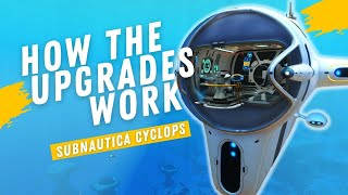 CYCLOPS UPGRADES GUIDE  Subnautica Guide [upl. by Eizzil]