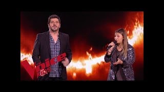 Daniel Balavoine  Vivre ou survivre  Patrick Fiori et Manon  The Voice Kids France 2019 [upl. by Alahcim]