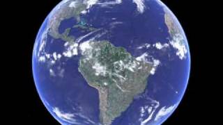 Google Earth  Spinning Globe [upl. by Prentiss]