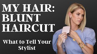 Blunt Haircut for Women  Short Bob Haircut Tutorial [upl. by Ajnotal]