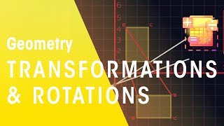 Transformations amp Rotations  Geometry  Maths  FuseSchool [upl. by Eissej]