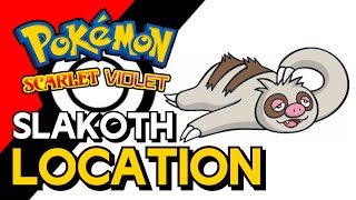 Pokemon Scarlet amp Violet  Slakoth Location [upl. by Hake]