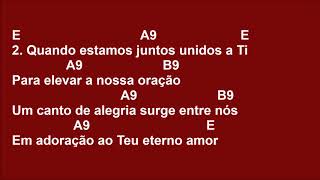 ENTRADA VAMOS CELEBRAR  MINISTÉRIO AMOR E ADORAÇÃO [upl. by Ressan]