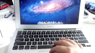 How to Eject DVD CD disc USB SuperDrive Macbook AIR Maverick Yosemite Lion MD564MA MC684ZMA A1270 [upl. by Erdnassak]