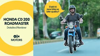 Honda CD200 Roadmaster Detailed Review  OLX Motors [upl. by Guntar]