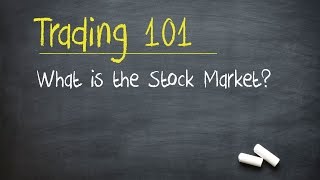 Trading 101 What is the Stock Market [upl. by Gladys]