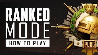 Ranked Mode  How to Play  PUBG [upl. by Judson]