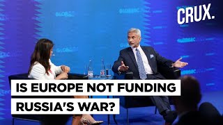 RussiaUkraine War l Jaishankar Calls Out West Again Questions Isnt Europe Funding The War [upl. by Alegnaed]