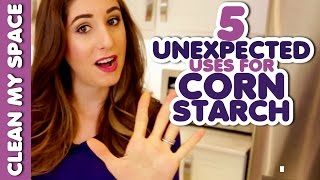 5 Unexpected Uses for Cornstarch Clean My Space [upl. by Kenzie591]