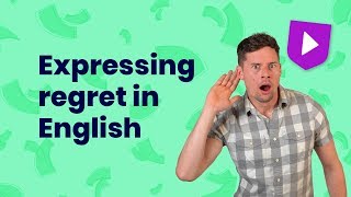 Expressing regret in English  Learn English with Cambridge [upl. by Ferretti]