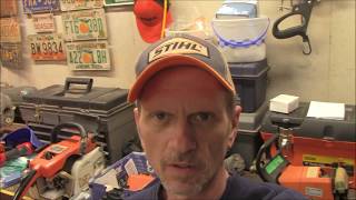 Stihl 021 023 025 Gas amp Oil Leak Repair [upl. by Hoj]