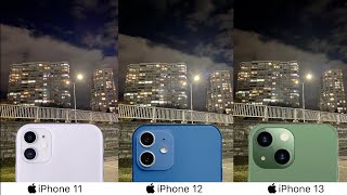 iPhone 11 vs iPhone 12 vs iPhone 13 CAMERA COMPARISON [upl. by Ileane]