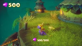 Spyro The Dragon Reignited  How to reach red thief in Tree Tops [upl. by Norrad584]