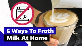 How To Froth Milk At Home Best Milk Frothers Review [upl. by Annailuj]