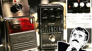 NOISELESS METAL TONES Decimator G String vs Silencer vs NS2 Noise Suppressors [upl. by Victory]