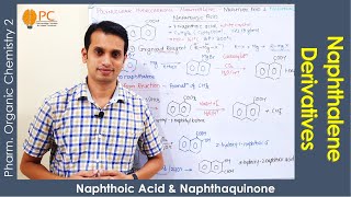 Naphthalene Derivatives Naphthoic acid and Naphthoquinone Organic Chemistry [upl. by Trinetta216]