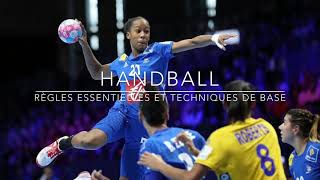 Handball règles et techniques de base EPS [upl. by Anig]