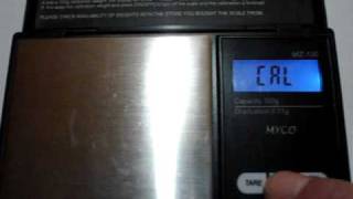 How To Calibrate Digital Pocket Scales WITHOUT a Calibration Weight [upl. by Conan744]