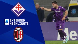 Fiorentina vs AC Milan Extended Highlights  Serie A  CBS Sports Golazo [upl. by Goodson600]