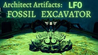 How To Find Architect Artifacts LF0 FOSSIL EXCAVATOR  Subnautica Below Zero [upl. by Orsola128]