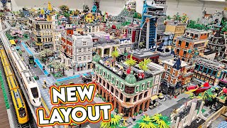 Creating a NEW LEGO CITY LAYOUT [upl. by Lotsirb]