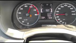 Seat Ibiza 12 TSI  chip 0160 kmh Acceleration [upl. by Ahseinar]